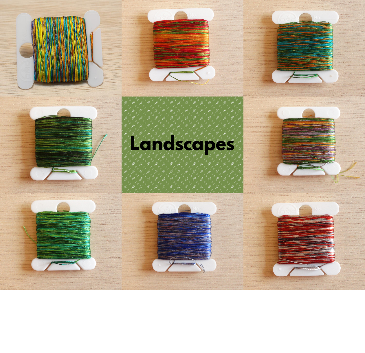 Landscapes Embroidery Silks